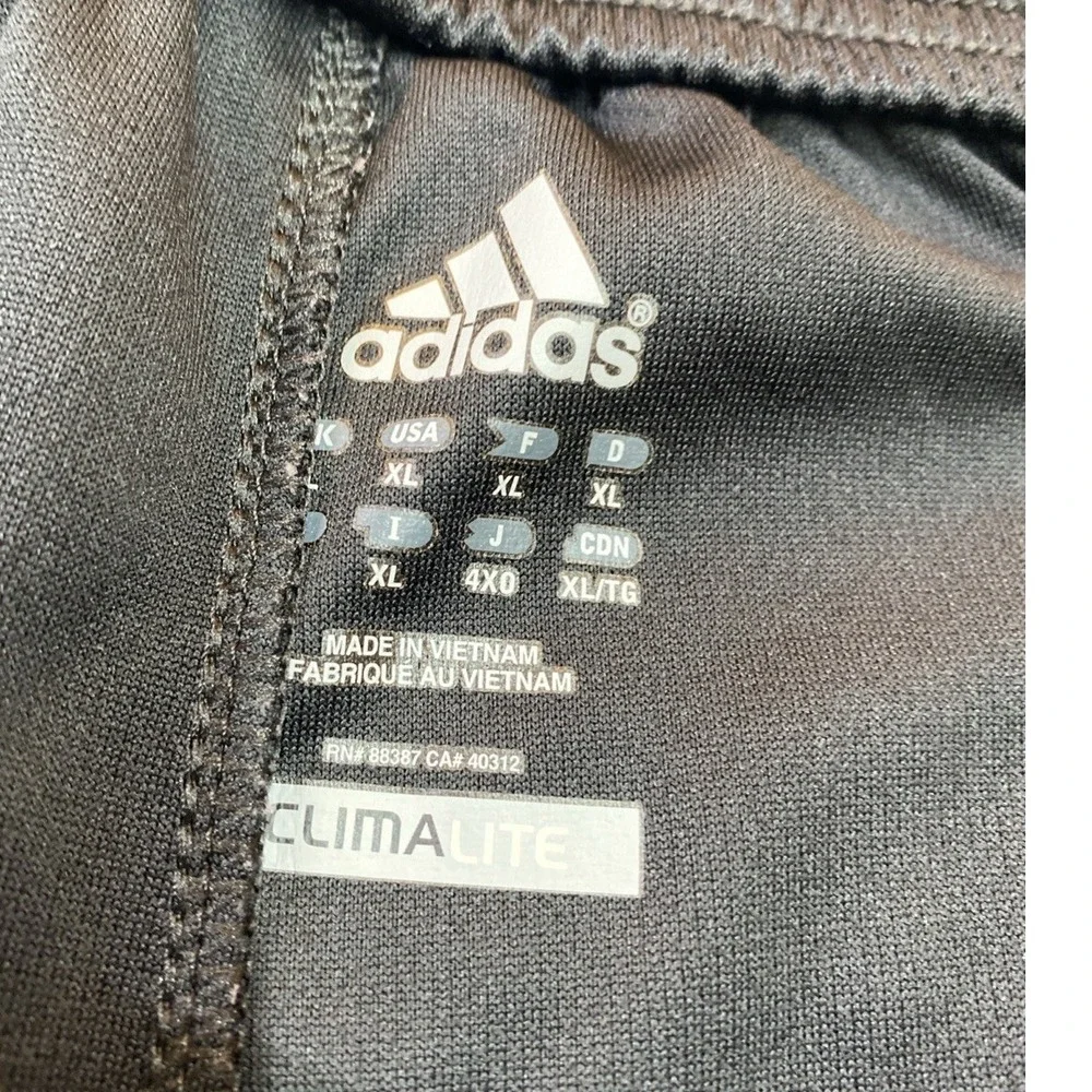 Adidas Climalite Athletic Short Men XL Black Performance Gym Basketball Training